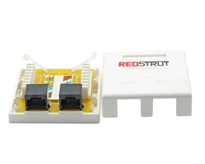 g7e0005 double point surface mount box category 5 6 G7E0005 - Double point Surface Mount box Category 5-6