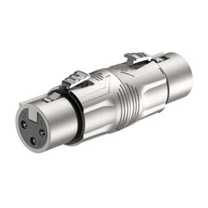 F6C0089- Roxtone - XLR inline coupler Female to Female - Metal Body-1