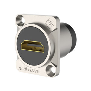 F6C0132 - Roxtone - HDMI Chassis Mount Through Socket Metal Body -1