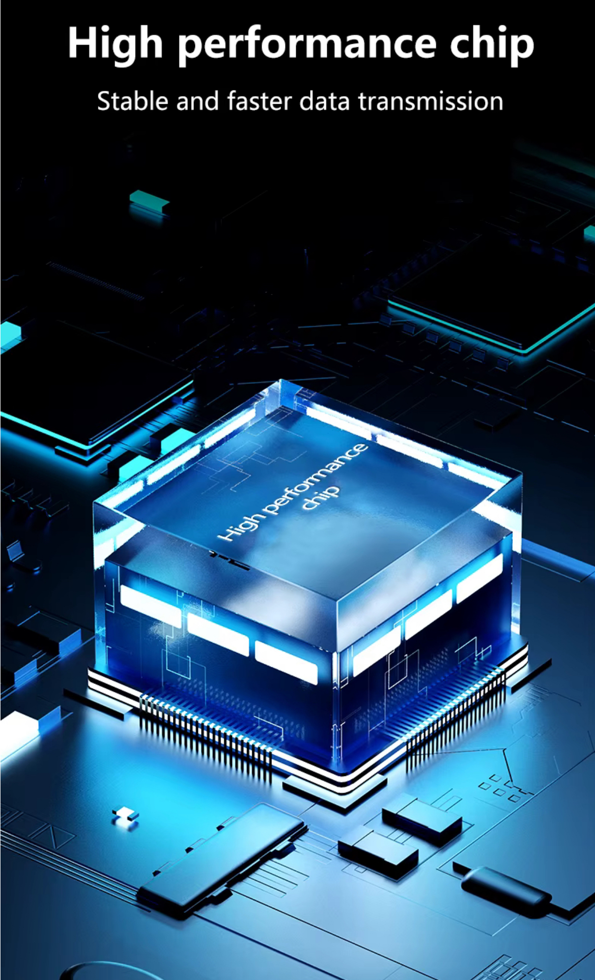 C3B0001 Mobile Storage Enclosure M.2 NVME For SSD Up To 2TB 5